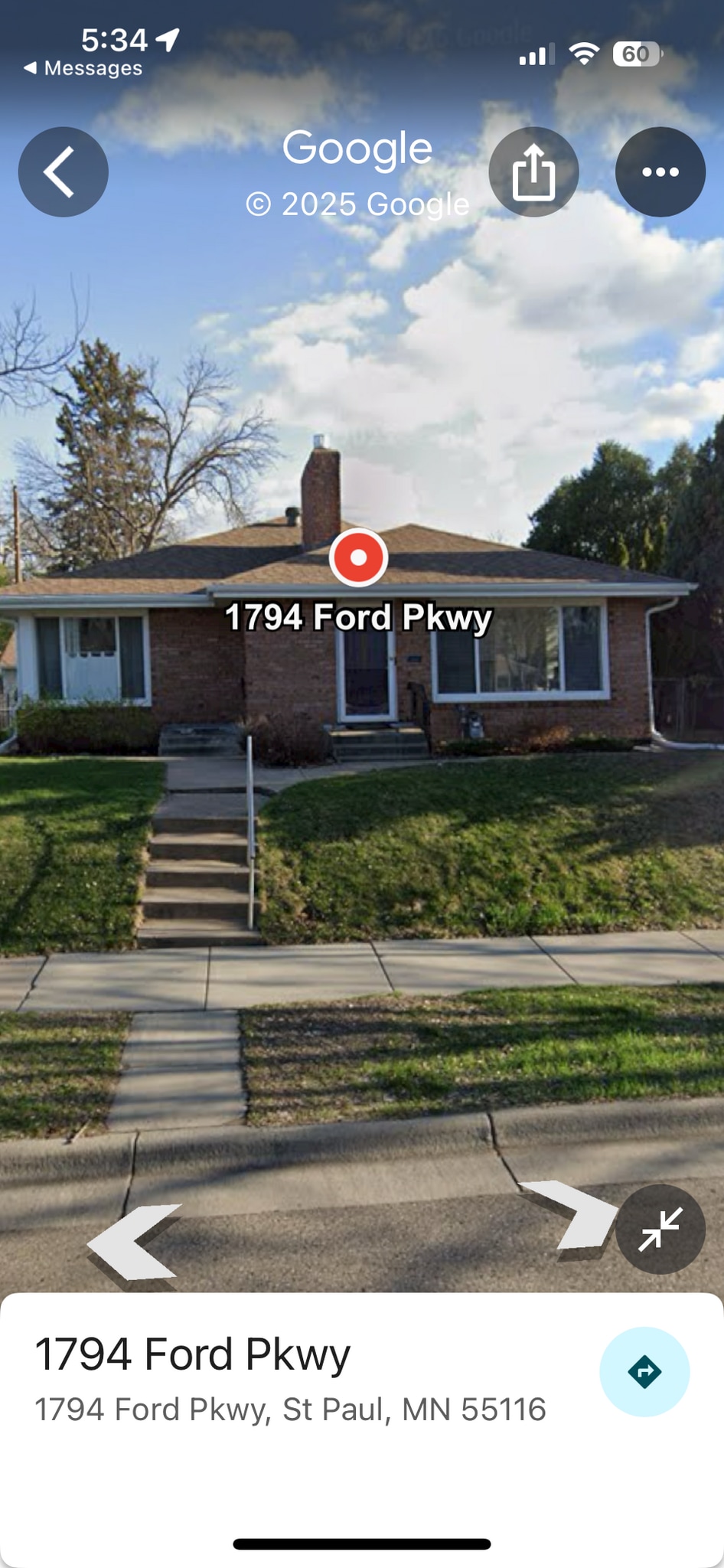 front of property - 1794 Ford Pky