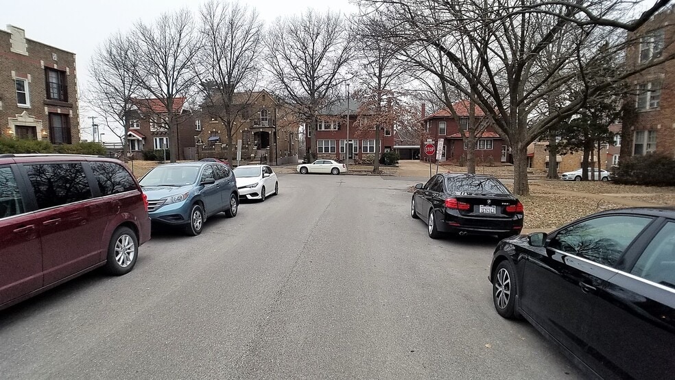 Street facing West - 6633 Alamo Avenue