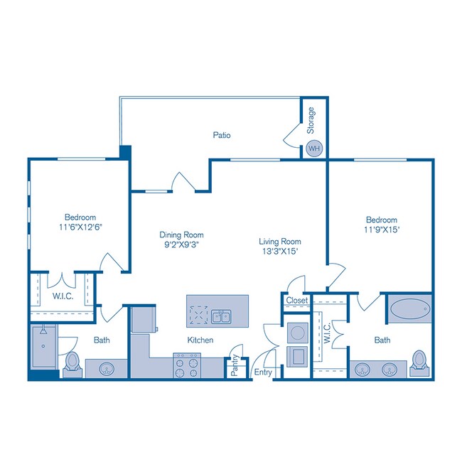 Floorplan - Bridge at Southpark Meadows