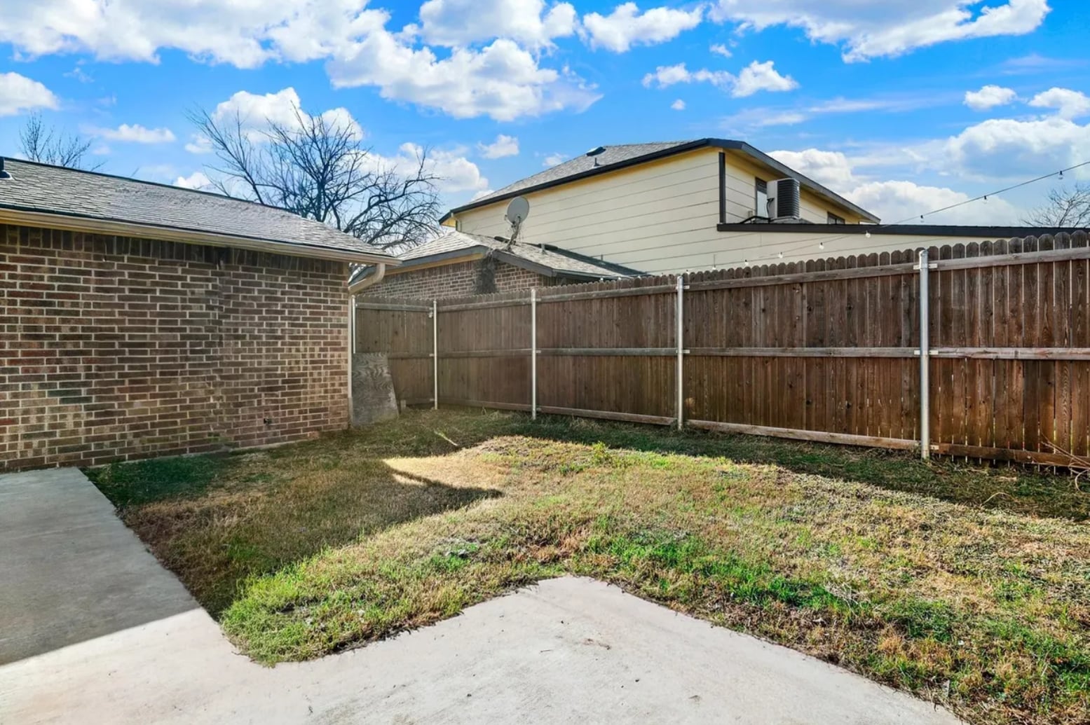 Backyard - 701 Wolftrap Dr