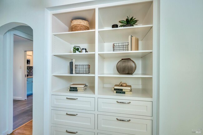 New custom hallway shelving/storage - 163 California Ave