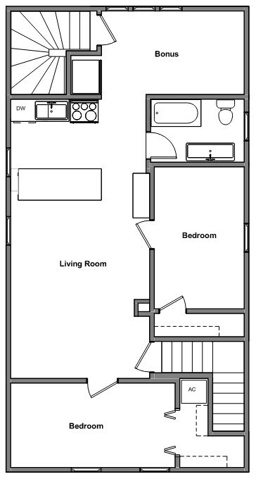 Floorplan - 7719 Wilcox St