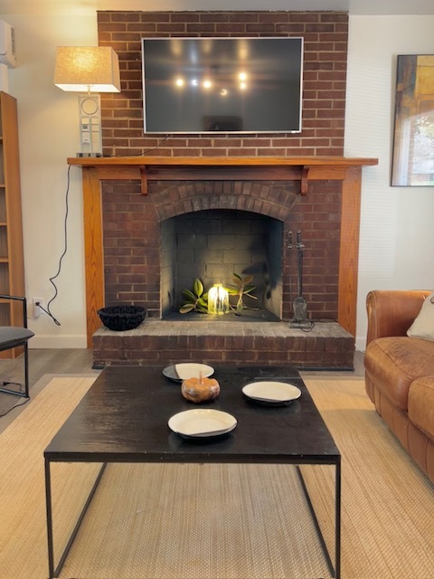 Fireplace - 100 Olinda Dr