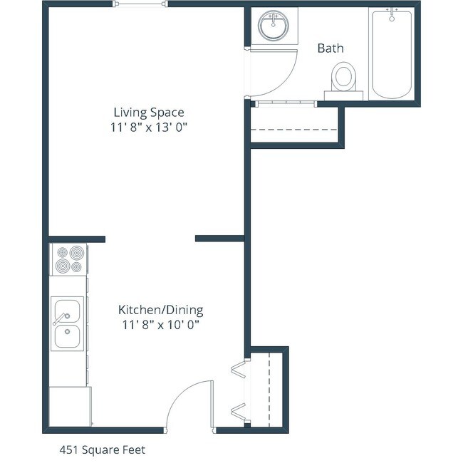 Floorplan - Amberwood Court Apartment Community