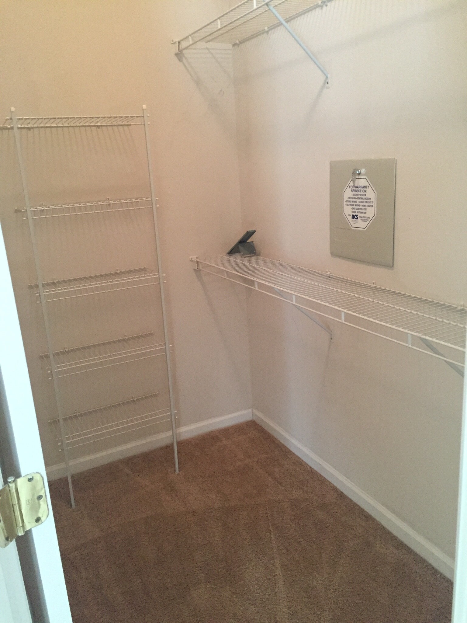 Master Bedroom walk-in closet - 808 South Edenbridge Way