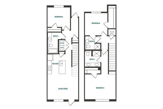 Horizon Plus 3x3 1489 - Northside Apartments