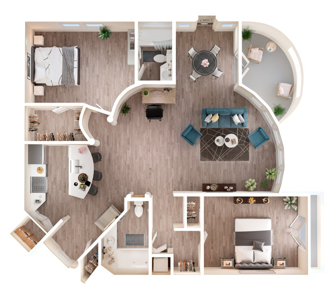 Floorplan - Via Sherman Oaks