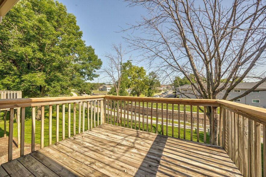 back deck - 11220 W 61st St