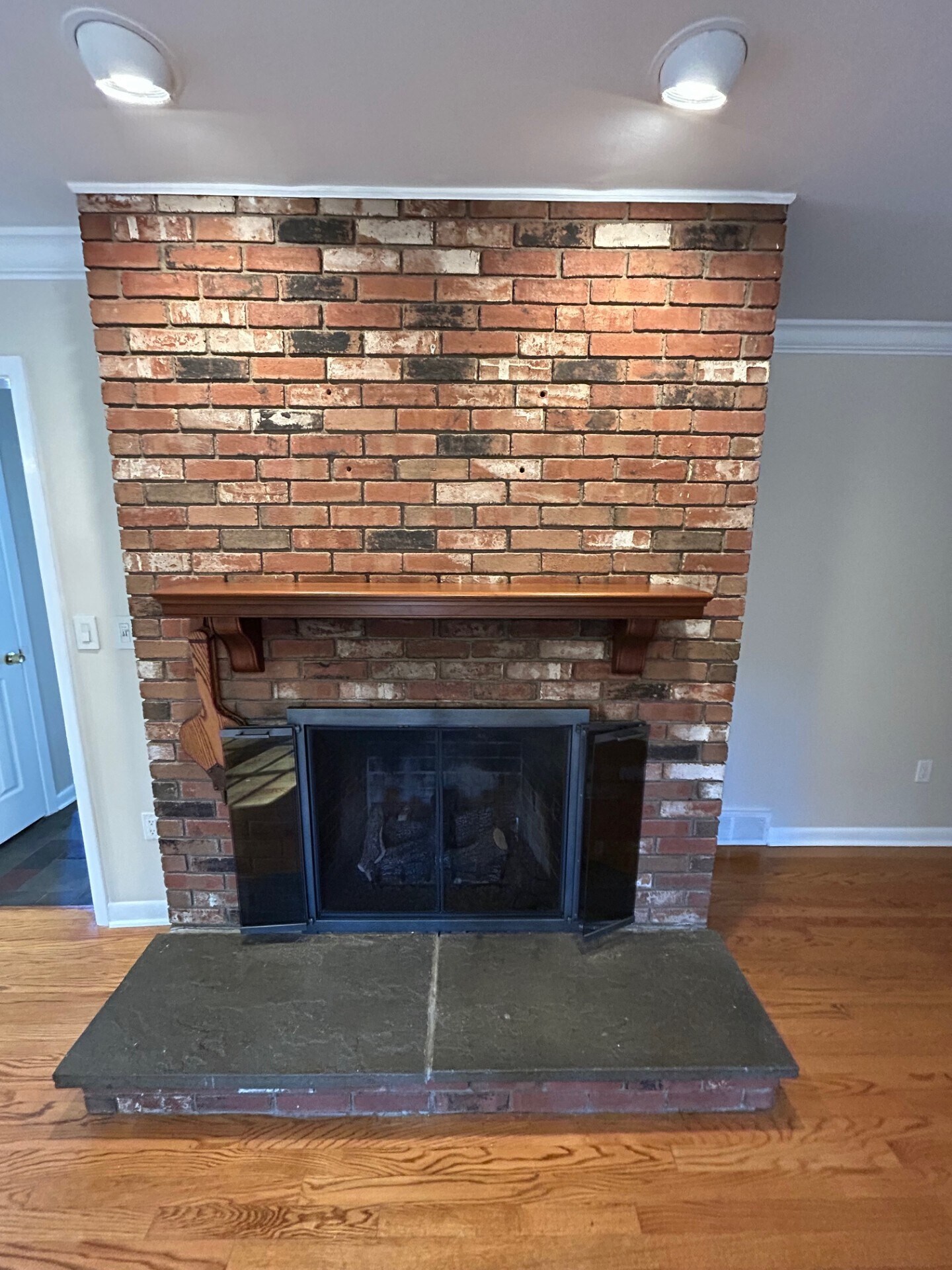 Fireplace - 15 Old Village Ln