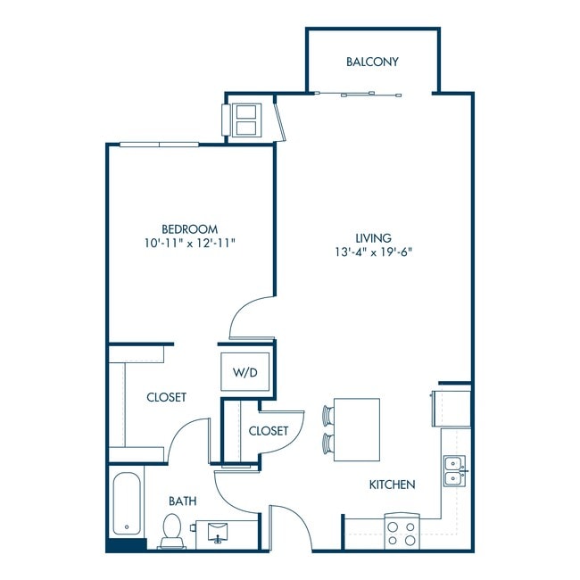 Floorplan - Parker Station Flats