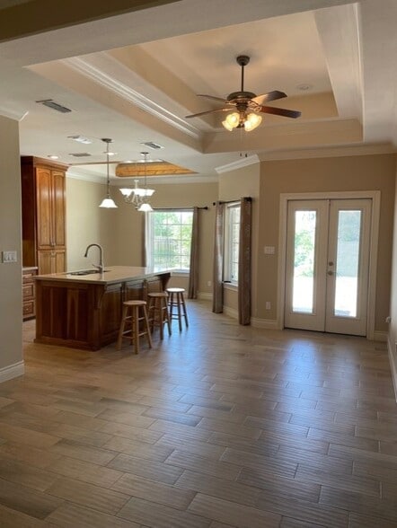 Open Livingroom, Dining, and kitchen - 2614 Ashley Dr