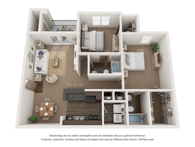 Floorplan - Falls at 109