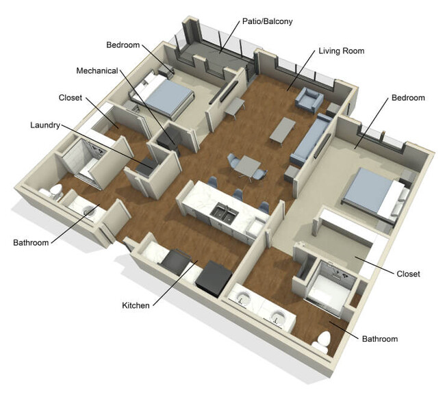 Floorplan - The Preston