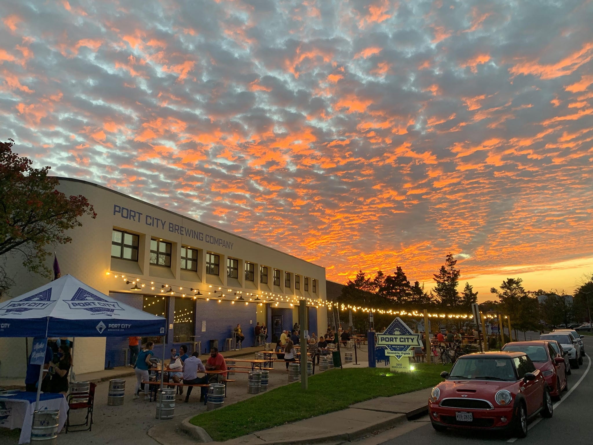 Short walk (.4 mi) from Port City Brewing - 3814 Usher Ct