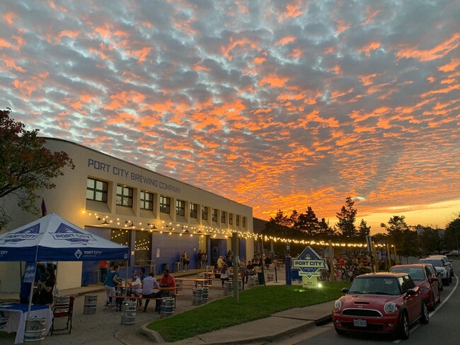 Short walk (.4 mi) from Port City Brewing - 3814 Usher Ct