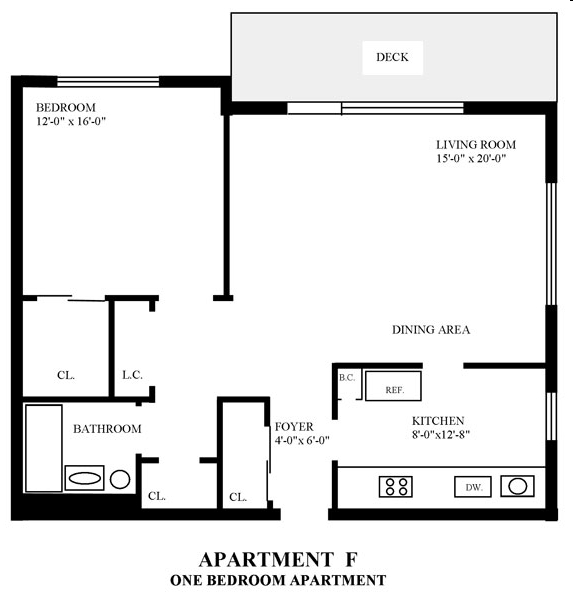 1BR/1BA - Sea Verge