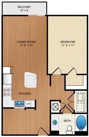 Floorplan - ibex at Uptown
