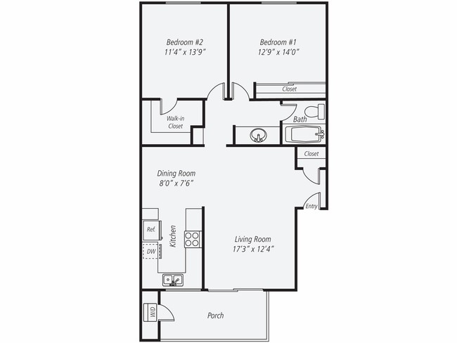 Floorplan - eaves San Dimas Canyon