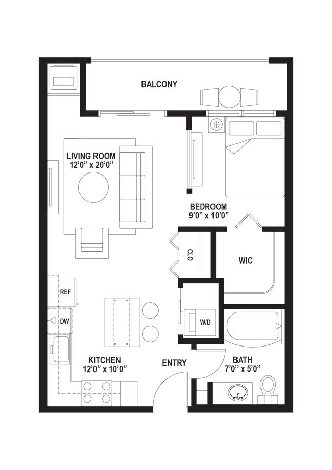 Floorplan - The Ellory