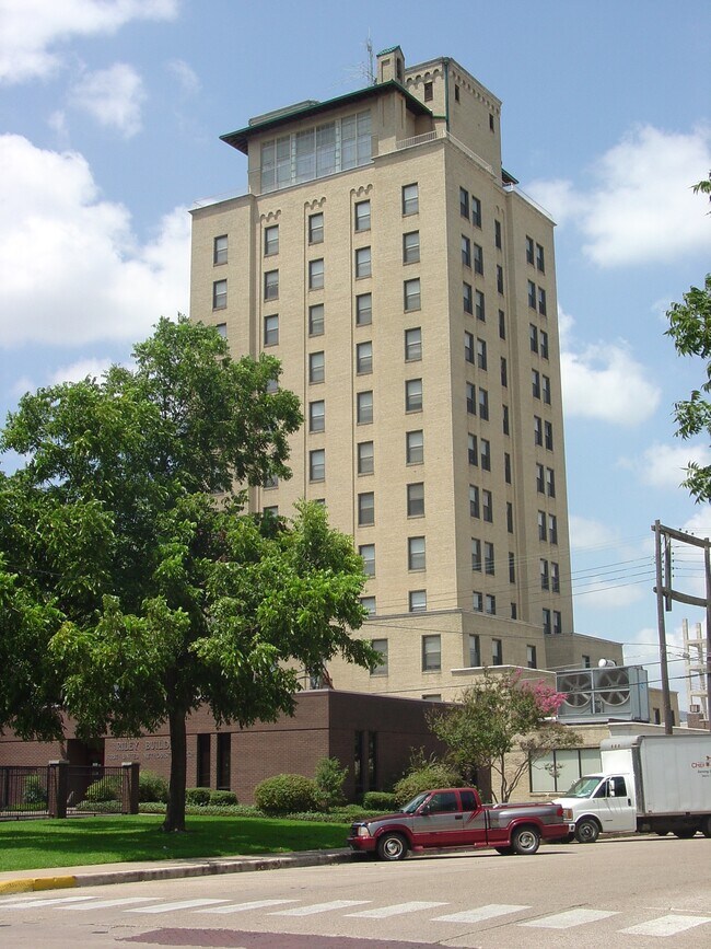 View from the east across Barton Avenue - The Kyle