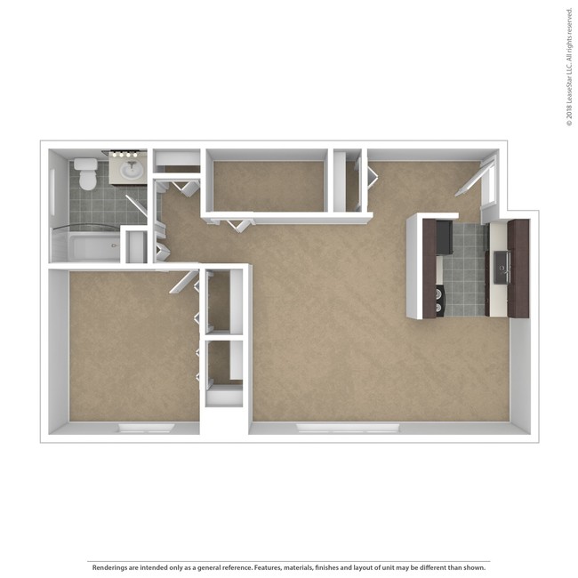 Floorplan - Ashbury Place Apartments