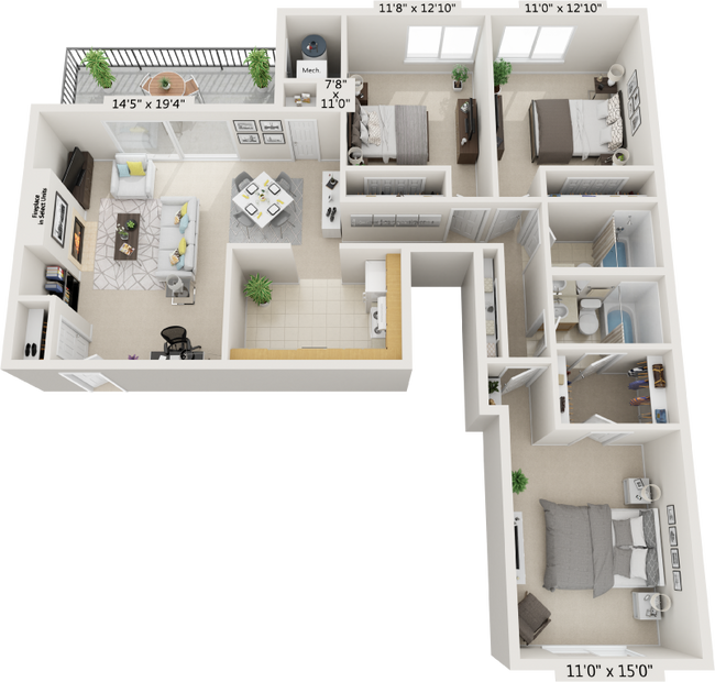 Floorplan - Heather Hill
