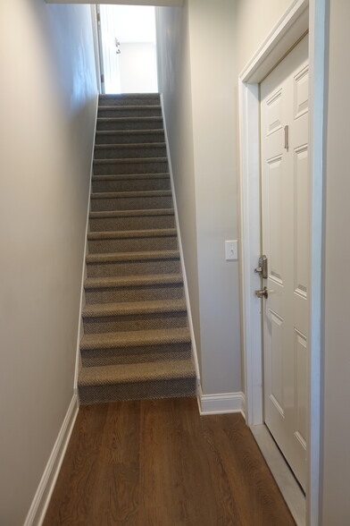 1st floor hall and stairway - 115 Susquehanna Ave