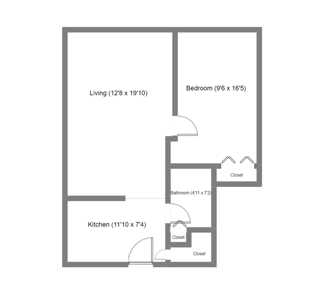 Floorplan - Park Place West Apartments