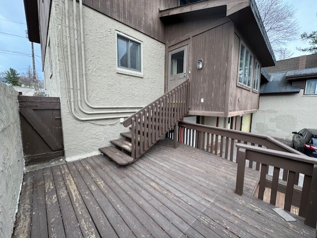 Entrance to Sun porch from rear deck - 930 Elm St