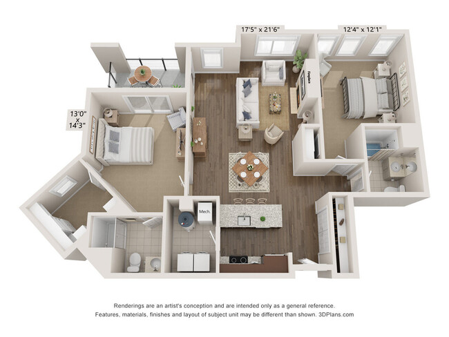 Floorplan - 2 WEST