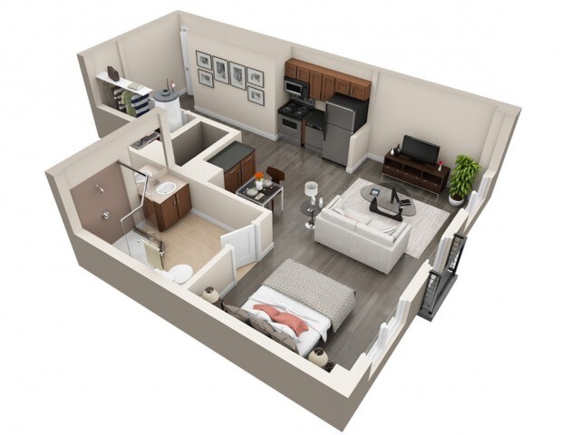 Floorplan - Post Alley Court