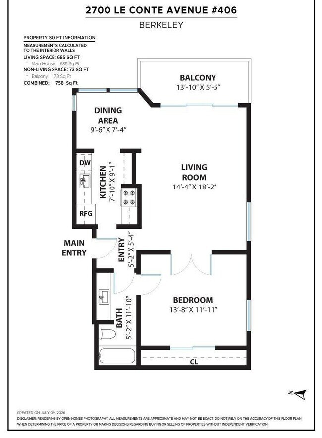 Building Photo - 2700 Le Conte Ave