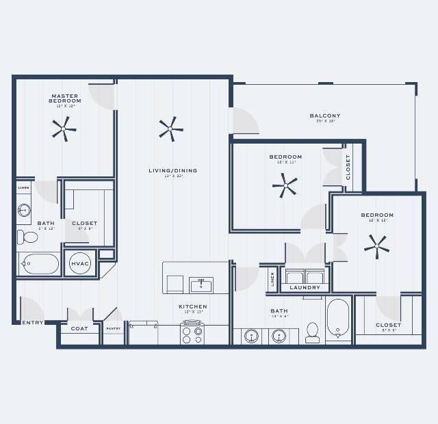 C1 Floorplan - The Port House