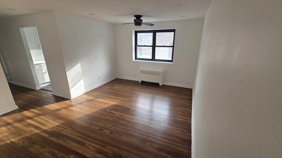 LR/DR with new hardwood floors - 165 Vroom St