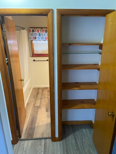 Hallway Closet next to Bathroom. - 704 E Pike St