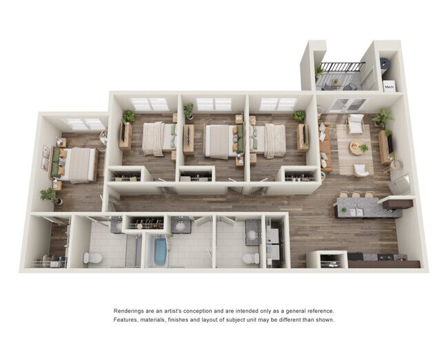 Floorplan - TERRACE AT SOUTHERN OAKS
