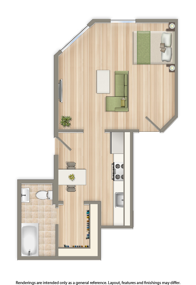 Floorplan - Dupont Apartments