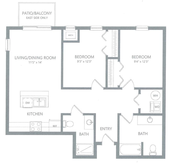 Floorplan - 520 Neil