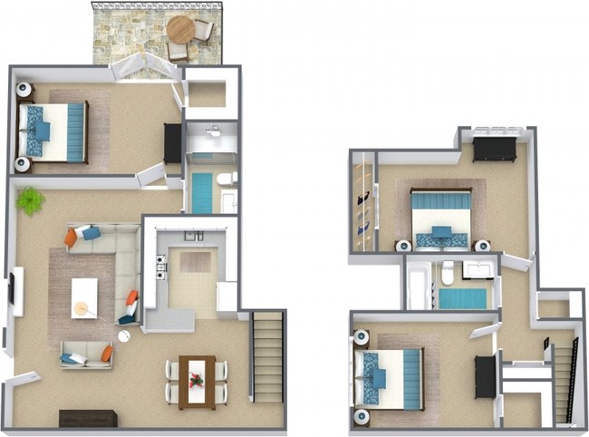 Floorplan - French Villa