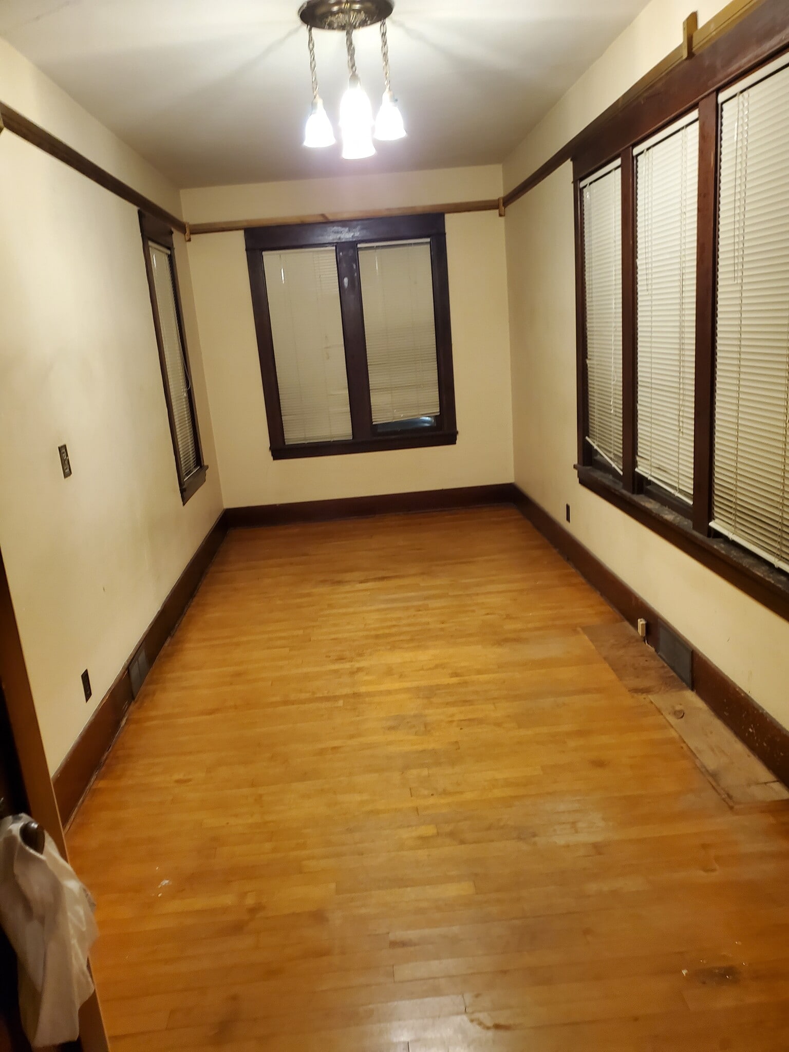 bedroom from dining room - 606 7th St N