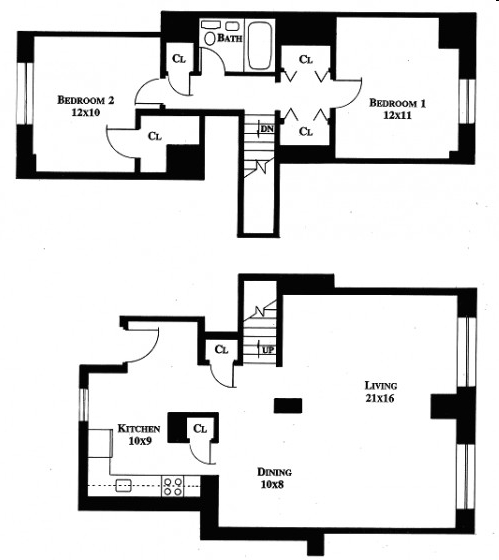 2BR/1BA - Steamboat Square