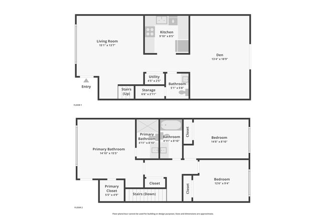 Floorplan - Marina Townhomes