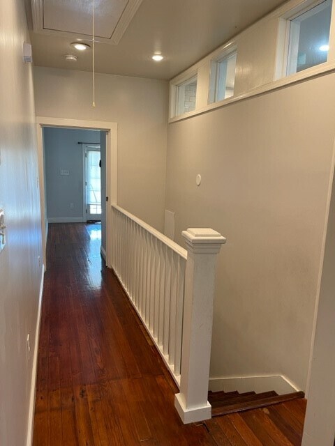 Stairway to downstairs floor - 2016 Jena St