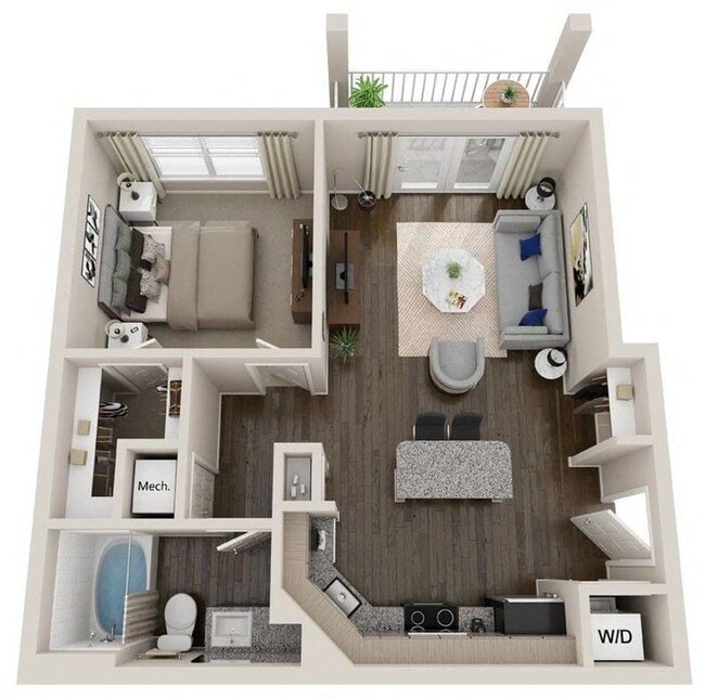 Floorplan - The Alexandria