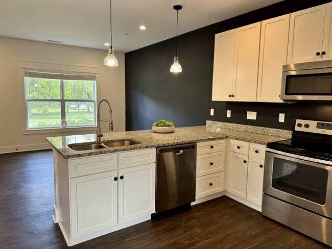 Downstairs kitchen and living area - 121 Cooper Rd