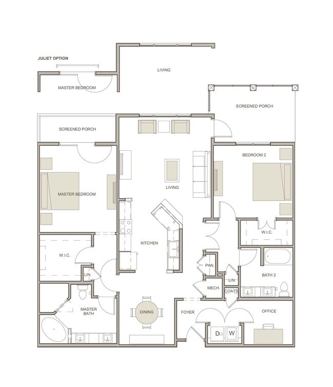 B1 floor plan WaterWalk at Shelter Cove Towne Centre - WaterWalk at Shelter Cove Towne Centre