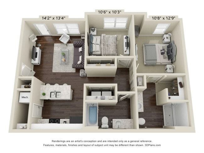 Floorplan - Northstar Flats