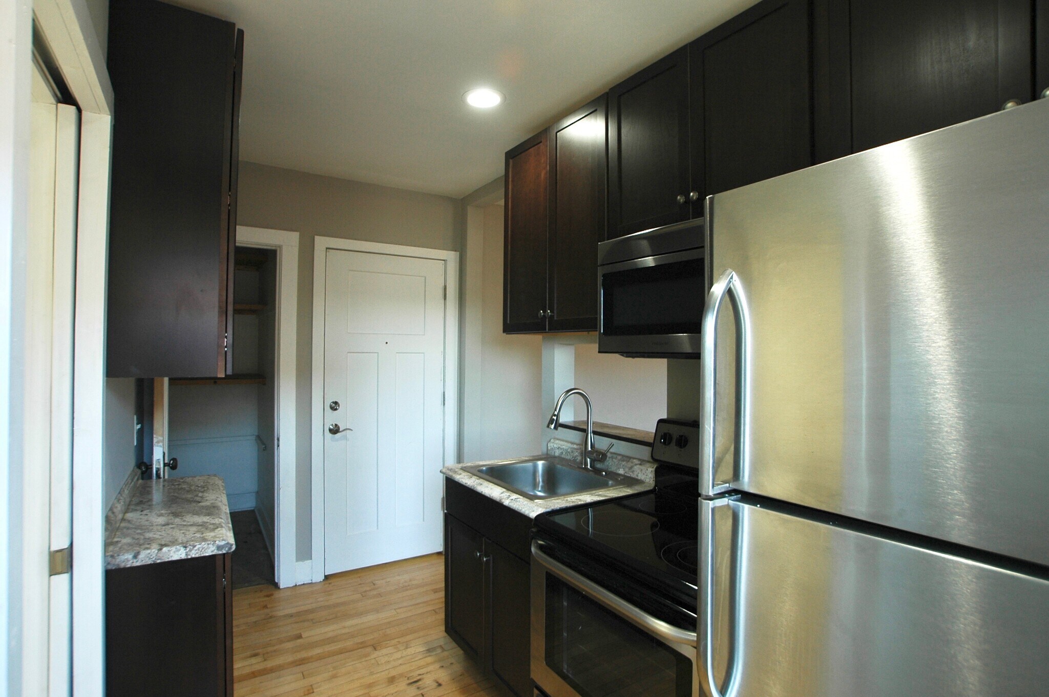 kitchen, large entry closet - 108 King St
