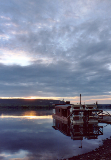 Ferry boat on Susquehanna River - 342 Boyd St