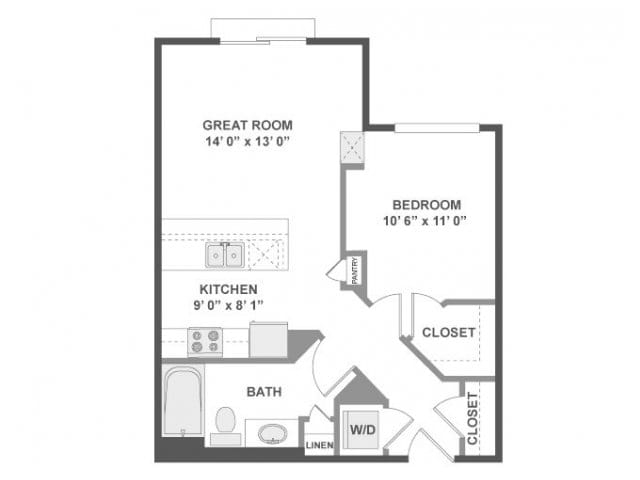 Floorplan - AMLI Evanston